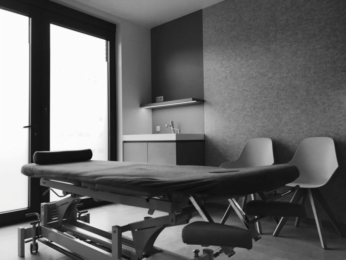 Praktijkruimte van osteopaat Jan Comhair in Aartselaar – Huis Zuidrand